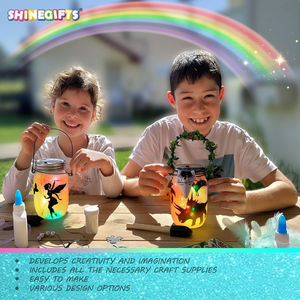 Neueste Spielzeug DIY Fairy Terrarium Kit Schnur lose Tisch lampe Dekoration <span class=keywords><strong>LED</strong></span> Laterne Nachtlicht Im Dunkeln leuchten Spielzeug für Zuhause - Product Image 5
