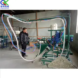 Shandong prezzo di fabbrica Vite GRC gunite macchina Finestra in fibra di vetro GRC manica malta a spruzzo macchina