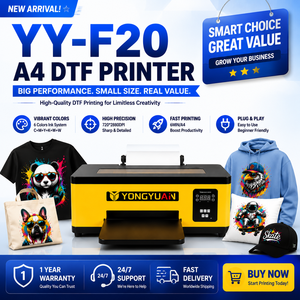 เครื่องพิมพ์ DTF รุ่น 2026 Pro หัวพิมพ์ L1800 - เครื่องพิมพ์แบบถ่ายโอนความร้อนบนโต๊ะทำงาน ความเร็วสูง 1.5 เท่า สำหรับการผลิตเชิงพาณิชย์ - Product Image 1