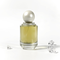 Flacon de parfum de luxe transparent vide de 50 ml avec pompe atomiseur pour voiture, vaporisateur de brume cosmétique