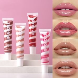 Vente en gros <span class=keywords><strong>de</strong></span> gloss à lèvres crème minérale rouge avec <span class=keywords><strong>logo</strong></span> personnalisé, taille standard 18 ml, résistant à l'eau, OEM/ODM, tubes vides pour marque privée - Product Image 1