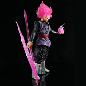 Figurine de dessin animé Dragon Son <span class=keywords><strong>Goku</strong></span> Ball en PVC de 23CM, collection BDZ rad hair avec lumière - Product Image 5