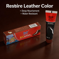 Suministros para Reparación de Calzado, Betún para Zapatos de Brillo Instantáneo Jinyang de 30g, Herramienta Profesional para Reparación de Cuero