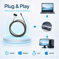 Module de caméra USB miniature ES101 pour inspection par endoscope industriel