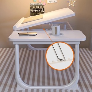 Petit <span class=keywords><strong>bureau</strong></span> d'ordinateur portable pliable soulever et abaisser sur le <span class=keywords><strong>bureau</strong></span> d'étude de caractéristique de <span class=keywords><strong>lit</strong></span> pour le dortoir d'étudiant - Product Image 4