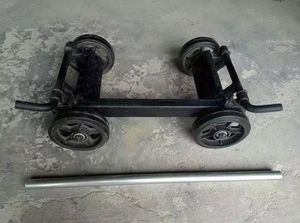 Ruote Ausiliarie per Carro Attrezzi, Accessorio per Rimorchio, Ruote Stabilizzatrici per Spostamento Auto, Ruote di Recupero, Ricambio per Veicoli di Soccorso Stradale - Product Image 6