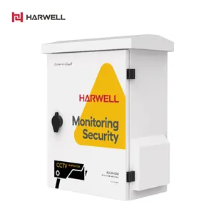 Harwell OEM Outdoor Electronic Enclosures Wall Mount Metal Rack Enclosure Network Cabinet