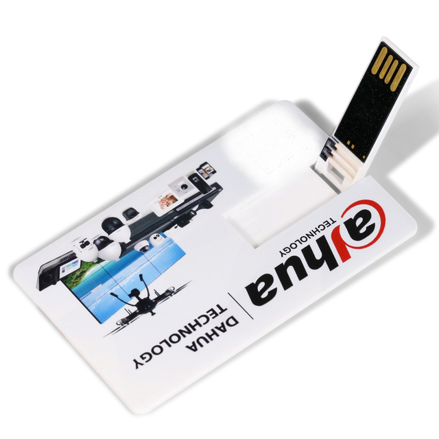 Wholesale Business Card USB Flash Drive Plastic USB 3.0 Black 2gb 4gb 8gb 16gb 32gb 64gb