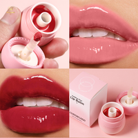 Échantillon gratuit de brillant à l'huile pour les lèvres hydratant OEM de logo personnalisé brillant à lèvres de marque privée brillant à lèvres repulpant longue durée maquillage teinte pour les lèvres végétalien