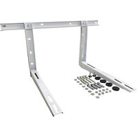 Soporte de pared universal de alta calidad OEM para mini split, plegable, resistente, para aire acondicionado, para exteriores.