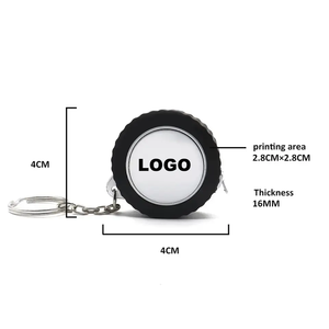 سلاسل مفاتيح مخصصة للإطارات ، بوصة صغيرة من s للهدايا 1 م/3 قدم أسود - Product Image 3