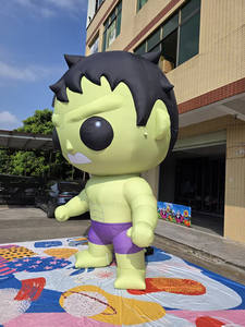 QIQU <span class=keywords><strong>Hulk</strong></span> Inflable Publicitario <span class=keywords><strong>de</strong></span> 13 pies, Gigante, Impermeable, Multicolor, con Soplador, para Decoración <span class=keywords><strong>de</strong></span> Fiestas <span class=keywords><strong>de</strong></span> Cumpleaños y Eventos - Product Image 2