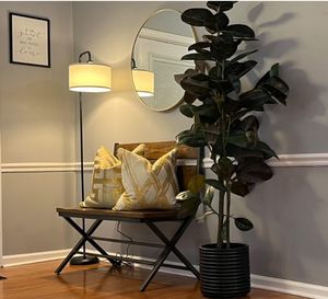 Lámpara <span class=keywords><strong>de</strong></span> <span class=keywords><strong>pie</strong></span> LED moderna mejorada <span class=keywords><strong>de</strong></span> 9W, interruptor <span class=keywords><strong>de</strong></span> <span class=keywords><strong>pie</strong></span> <span class=keywords><strong>de</strong></span> temperatura <span class=keywords><strong>de</strong></span> 3 colores, lámpara <span class=keywords><strong>de</strong></span> <span class=keywords><strong>lectura</strong></span> <span class=keywords><strong>de</strong></span> poste alto negro para dormitorio, estudio, oficina, incluye - Product Image 4