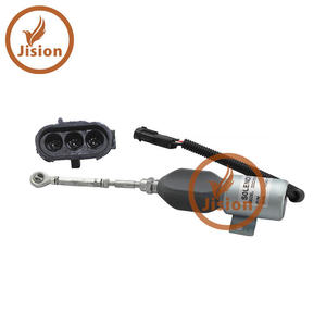 Vanne solénoïde d'arrêt de carburant pour engins de construction 232C-1115030A - Product Image 1