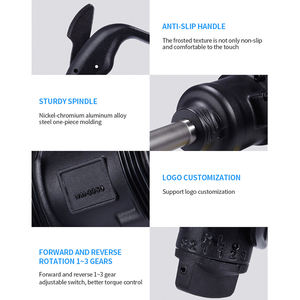 Llave <span class=keywords><strong>de</strong></span> <span class=keywords><strong>impacto</strong></span> neumática, alto par, adecuada para mantenimiento, desmontaje y montaje, tipo <span class=keywords><strong>pistola</strong></span> <span class=keywords><strong>de</strong></span> servicio pesado - Product Image 5