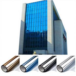 Film miroir adhésif moderne à vision unilatérale - Réjection de chaleur, blocage UV, film décoratif pour vitres, protection de la vie privée pour la maison et le bureau - Product Image 1