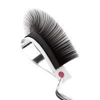 Extensions de cils individuels en cachemire noir mat, faites à la main, ODM OEM, marque privée pour fournitures de cils