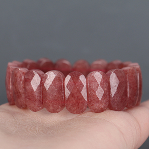 กำไลข้อมือคริสตัลคุณภาพสูงขัดเงาสำหรับบำบัดรักษา ขายส่ง - Product Image 5