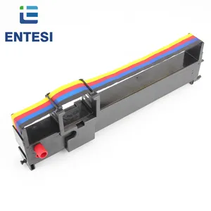 Compatible Printer Ribbon Cartridge For EPSONLQ300 Lx300 LX300II 4C S015073 S015077 4 Colour Nylon YMCK LQ800