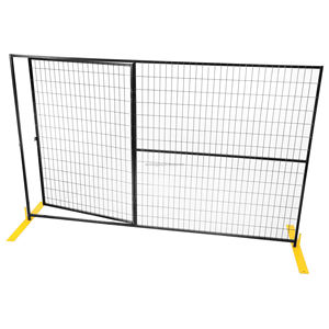 Valla de Construcción Temporal Removible de Metal <span class=keywords><strong>para</strong></span> Canadá, Paneles Metálicos <span class=keywords><strong>para</strong></span> Obras, Áreas de Piscina, Patios, Céspedes y Balcones - Product Image 2