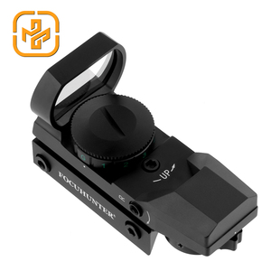 FOCUHUNTER Mirino Tattico 1X22X33mm Antiurto a 4 Reticoli Red Dot Reflex Sight Mirino a Punto Rosso e Verde per <span class=keywords><strong>Caccia</strong></span> all'Aperto - Product Image 5