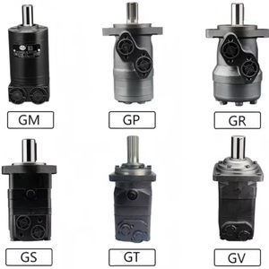 Moteur hydraulique professionnel personnalisé GRH à faible vitesse et couple élevé, couple continu de 50 Nm, 2000 tr/min, 12 cm³ de cylindrée - Product Image 5