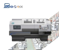 Tour CNC horizontal DMTG CK6150 à banc plat entièrement automatique avec commande FANUC, machine de tournage métallique précise et durable