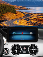 Reproductor Multimedia Estéreo de Radio para Automóvil con Android 14.0 de 12.3 Pulgadas para Mercedes Benz GLK X204 2008-2015 NTG 4.0/4.5 Unidad Principal 2-Din