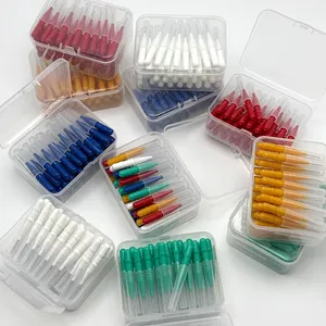 40 Cepillos Interdentales para el Cuidado de la Salud Bucal, Cepillos Interdentales, Cepillos Dentales de Ortodoncia, Herramienta de Higiene Bucal - Product Image 5