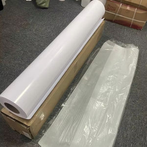 कारखाने प्रत्यक्ष 120 जी 140 ग्राम उच्च चमकदार इको-सॉल्वेंट प्रिंट करने योग्य <span class=keywords><strong>pvc</strong></span> सफेद स्वयं चिपकने वाला विनाइल रोल बस विज्ञापन के लिए - Product Image 2