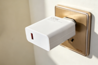 A1-7 120W Pengisi Daya Cepat Standar EU untuk Ponsel, QC3.0 Pengisi Daya Ponsel Cepat, Port USB-C Kompatibel dengan Ponsel