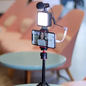 Premium Quality 5600K Security Camera Video Graphy Selfie 5.5W Fill Light Lamp 2pcs AA Batteries