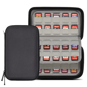 Laudtec Game <b>Card</b> Storage Bag Waterproof Shockproof Eva Hard <b>Case</b> Customized Logo Portable Organizer For Switch <b>Sd</b> <b>Card</b> Yxj41 - Product Image 1