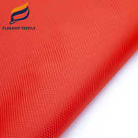 Tissu nylon ripstop diamanté 40D imperméable 3000 mm avec revêtement PU sans PFC et DWR pour sac de rangement