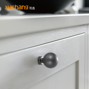 Đơn giản trang trí hợp kim kẽm núm tròn Tủ Ngăn Kéo xử lý cửa núm đồ nội thất xử lý <span class=keywords><strong>knobs</strong></span> - Product Image 2