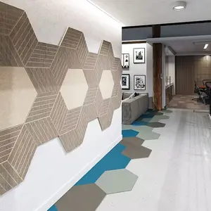 Good Quality 100% PET Polyester Sound Proof Wall Panels Fireproof Flexible Acoustic Panel For Office Wall