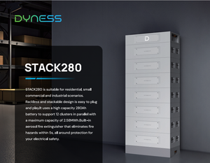 Hoogspanningsbatterij Stack280 51,2V 280Ah brandvertragende LiFePO4-batterij voor kleine commerciële energieopslag - Product Image 2