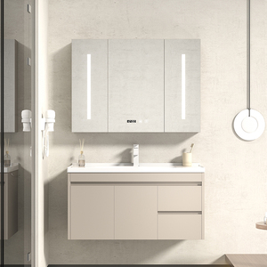 Tocador de <span class=keywords><strong>baño</strong></span> de madera Beige - Product Image 4