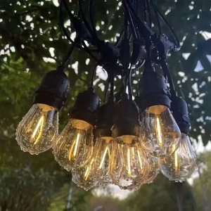 E27 ไฟ LED กันน้ำกลางแจ้ง S14 สายไฟประดับตกแต่ง ตัวเรือนพลาสติก อายุการใช้งาน 50000 ชั่วโมง - Product Image 3