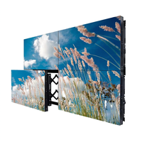 Pantalla de Video Wall LCD de 55 Pulgadas, 2K, Monitor de Señalización Digital Comercial con SDK, Alto Brillo de 500 Nits, 100-240V, para Uso en Ascensores