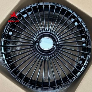 Rines Personalizados de 16 17 18 29 20 21 22 23 24 Pulgadas 21*9.0 21*10 Negro Brillante 5*112 para Autos de <span class=keywords><strong>Pasajeros</strong></span>, Ruedas Forjadas para Benz Clase S - Product Image 1