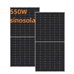 Hochwertige Solarmodule 550W Einzelne Solarmodule für Haushalts-und gewerbliche Zwecke