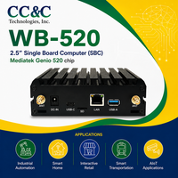 Papan Pengembangan Genio 520 WB-520 Terlaris dengan Casing Berkualitas Tinggi SBC MT8371 Core WiFi/BT/5G/4G