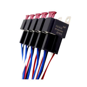 Fusible para Automóvil, Relé Automotriz, Control de Circuito 40A 12V/24V JD1912, Arnés de Cableado Automático con Terminal de Cobre de 4/5 Pines - Product Image 1