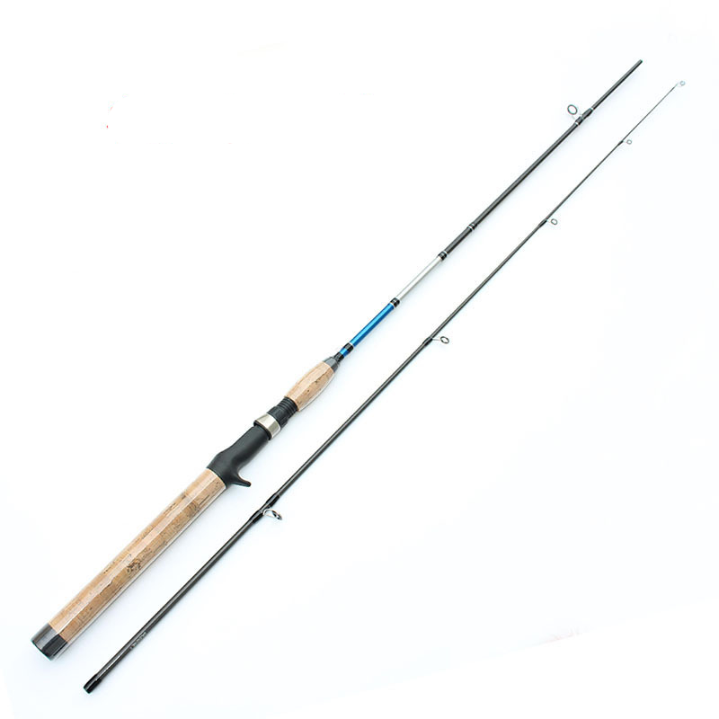 Baitcasting Rod gun handle-wood color