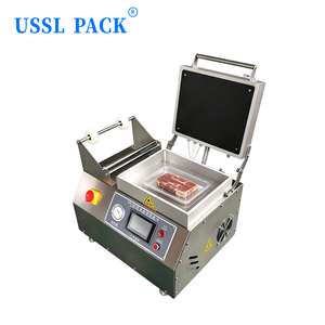 Machine de mise sous vide de table SR580-360 pour barquettes de viande marinée et cuite, idéale pour les charcuteries et la conservation des aliments frais - Product Image 1