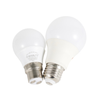 Ampoule LED 2700k-6500k en plastique électrique en forme de A, ampoule LED E27 9W, éclairage, ampoules LED