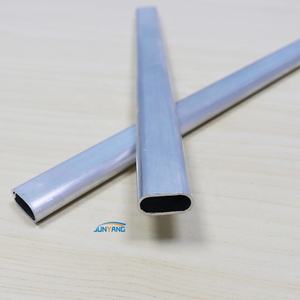 6061 6063 T5 T6 tubo circolare ovale in alluminio tubo semicircolare tubi in alluminio profilo tondo in alluminio estruso - Product Image 4