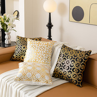 Housse de coussin imprimée 26 lettres alphabétiques, style minimaliste moderne, pour canapé et chambre à coucher, vente en gros transfrontalière