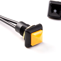 TOOWEI Saklar Tombol Tekan 12mm Tahan Air IP67 Segel Ganda Saklar Tombol Tekan Momentary Latching untuk Transmisi Sinyal Kontrol